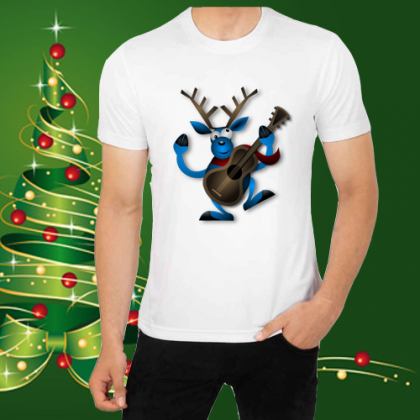 Коледна забавна тениска