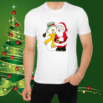 Коледна забавна тениска