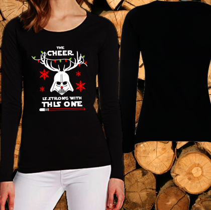 Дамска коледна блуза-The Cheer...