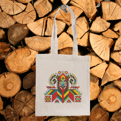 Торбичка от органичен памук- Кукер