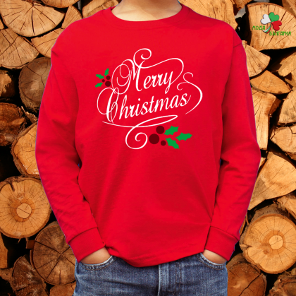 Детска коледна блуза- Merry Christmas