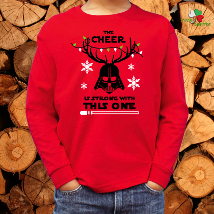 Детска коледна блуза-The Cheer