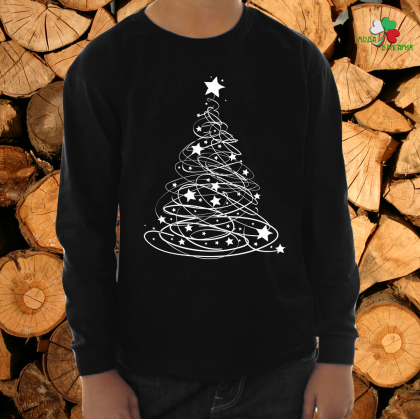 Детска коледна блуза - Елхичка