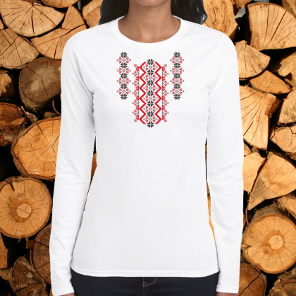 Дамска  блуза с народни мотиви