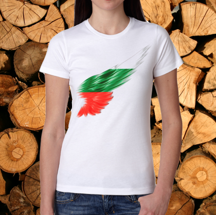 Дамска тениска - Крило