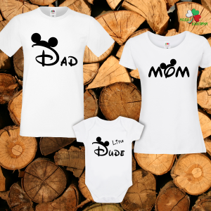 Семеен комплект - Dad, MoM and Litle Dude