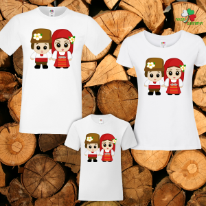 Семеен комплект  с народни мотиви