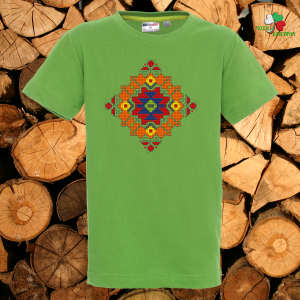 Детска зелена тениска - Канатица