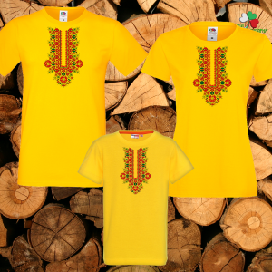 Семеен комплект тениски с народни мотиви