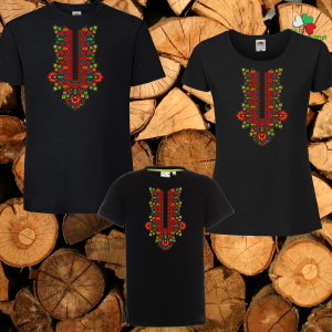 Семеен комплект тениски с народни мотиви