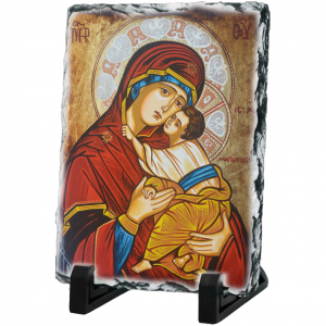 Каменна плоча Богородица - правоъгълна 1