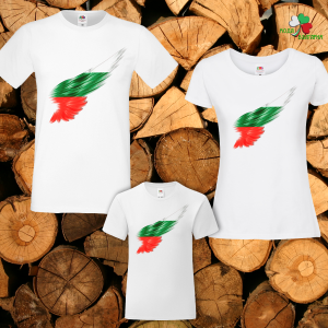 Семеен комплект тениски- Крило