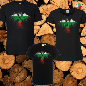 Семеен комплект тениски- Орел