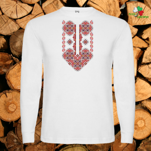 Мъжка  блуза с мотиви на шевици