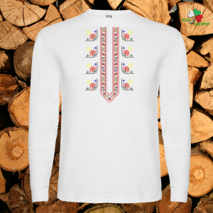 Мъжка блуза с мотиви на шевици .