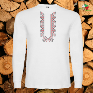 Мъжка блуза с мотиви на шевици .