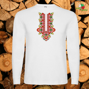 Мъжка  блуза с мотиви на шевици