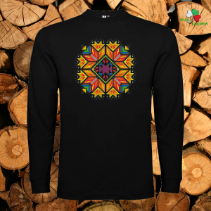 Мъжка  блуза с мотиви на шевици