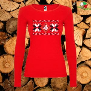 Дамска блуза  с народни мотиви