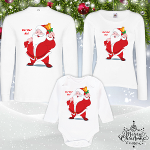 Коледен комплект- Хо Хо Хо