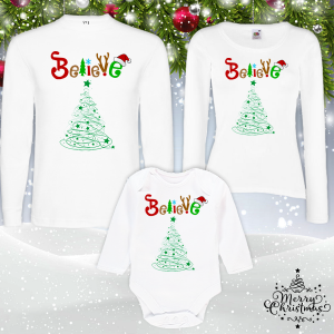 Коледен комплект- Believe