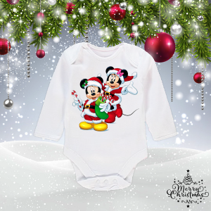 Бебешко боди- Мики и Мини