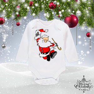Бебешко боди- Дядо Коледа