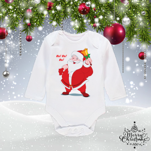 Бебешко боди- ХО ХО ХО