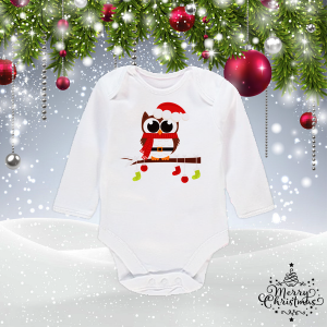 Бебешко боди- Бухалче