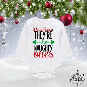 Забавно коледно боди.