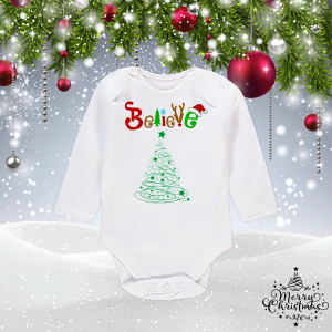Бебешко боди -Believe
