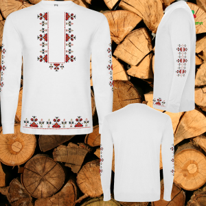 Мъжка блуза с мотиви на шевици -вариант2