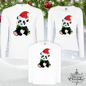 Забавен  коледен комплект- Панда