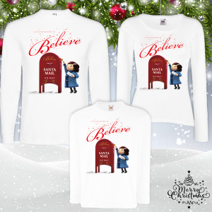 Забавен  коледен комплект- Believe