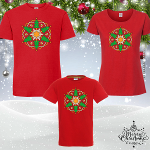 Забавен коледен комплект- Мандала