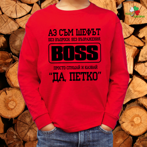 Аз съм шефът Петко