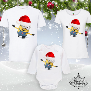 Забавен коледен комплект- Миньон