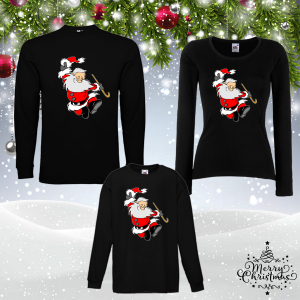 Забавен коледен комплект- Дядо Коледа