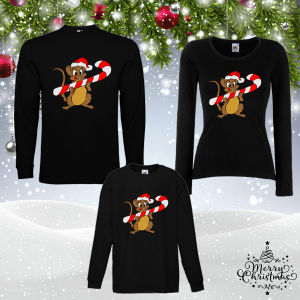 Забавен коледен комплект- Мишле