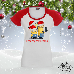 Забавна коледна тениска-#merrychristmas