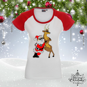 Забавна коледна тениска