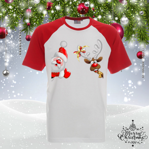 Забавна коледна тениска