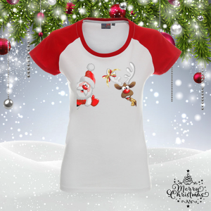 Забавна коледна тениска