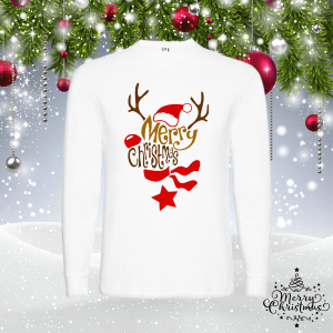 Мъжка коледна блуза- Merry Christmas