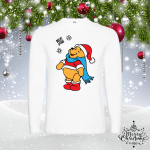 Мъжка коледна блуза- Пух