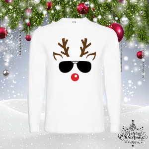 Забавна мъжка коледна блуза