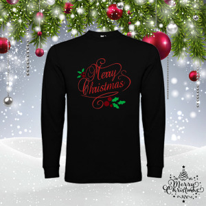 Мъжка коледна блуза- Merry Christmas