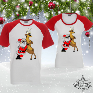 Комплект коледни тениски