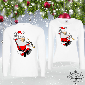 Комплект коледни блузи- Дядо Коледа