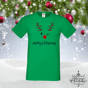 Забавна коледна тениска- Merry Christmas